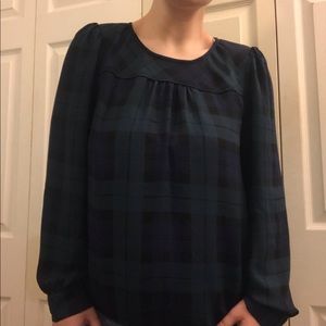 J. Crew Plaid Long Sleeve